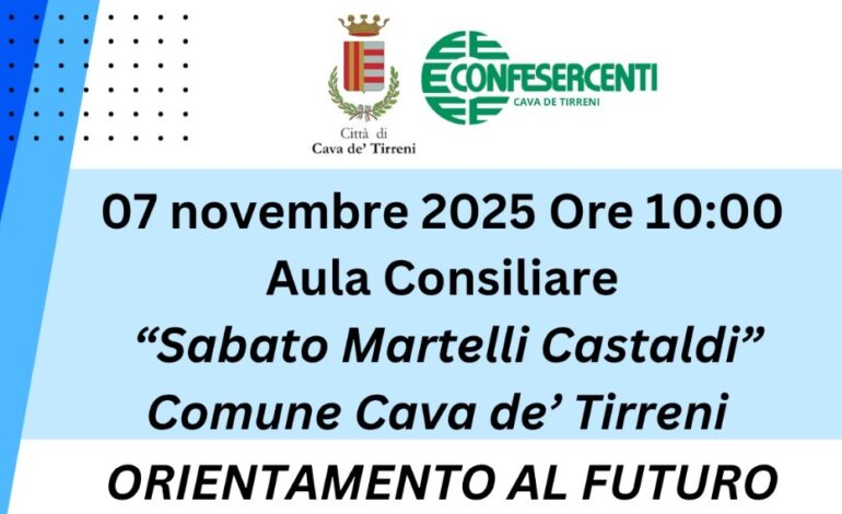 “Orientamento al Futuro”: a Cava de’ Tirreni un convegno per i giovani
