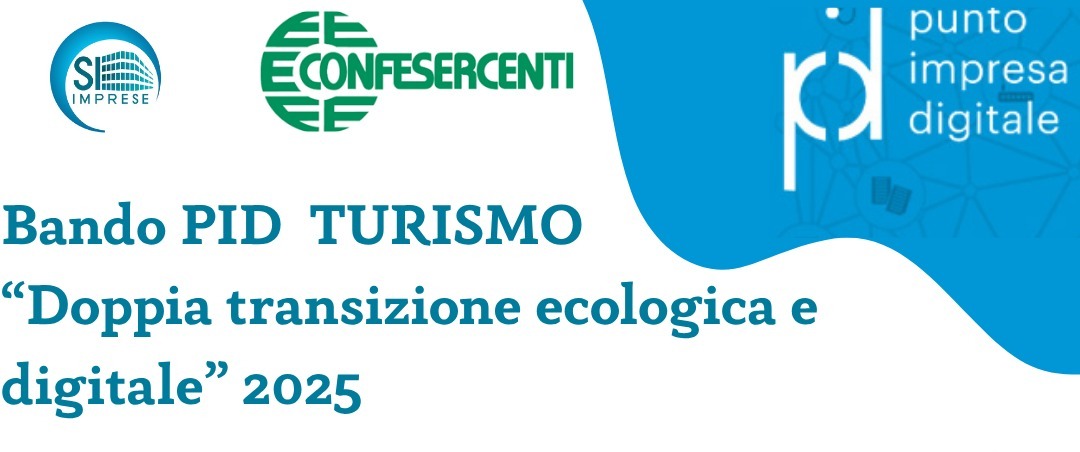 Confesercenti Vallo di Diano, Bando PID voucher “Doppia transizione ecologica e digitale”