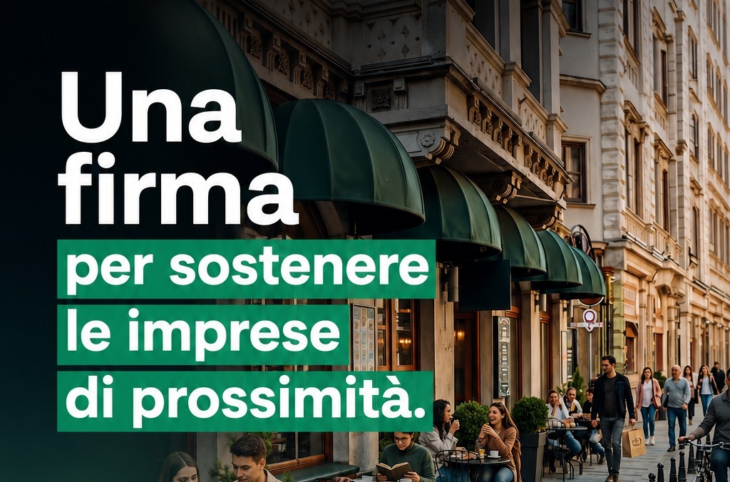 Rigenerazione urbana del commercio: al via la raccolta firme per la proposta di legge Confesercenti