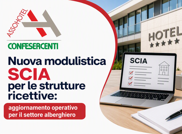 Nuova modulistica SCIA per le strutture ricettive: aggiornate le procedure per l’avvio e la gestione delle attività