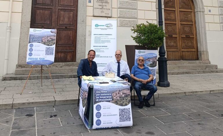 ZES di Vicinanza, a Vallo parte la raccolta firme: oltre 50 adesioni nelle prime ore