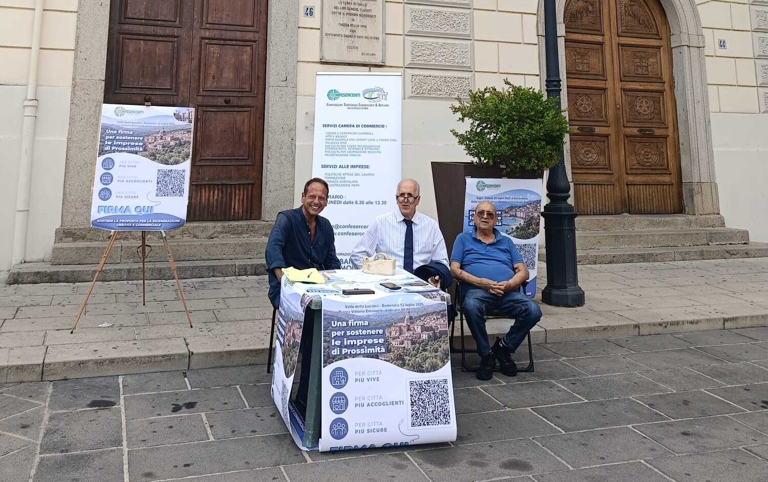 ZES di Vicinanza, a Vallo parte la raccolta firme: oltre 50 adesioni nelle prime ore