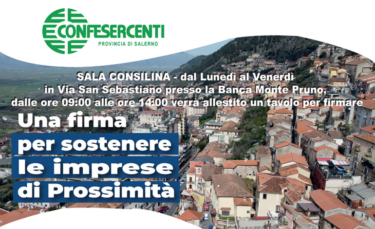 Allarme della Confesercenti Provinciale di Salerno