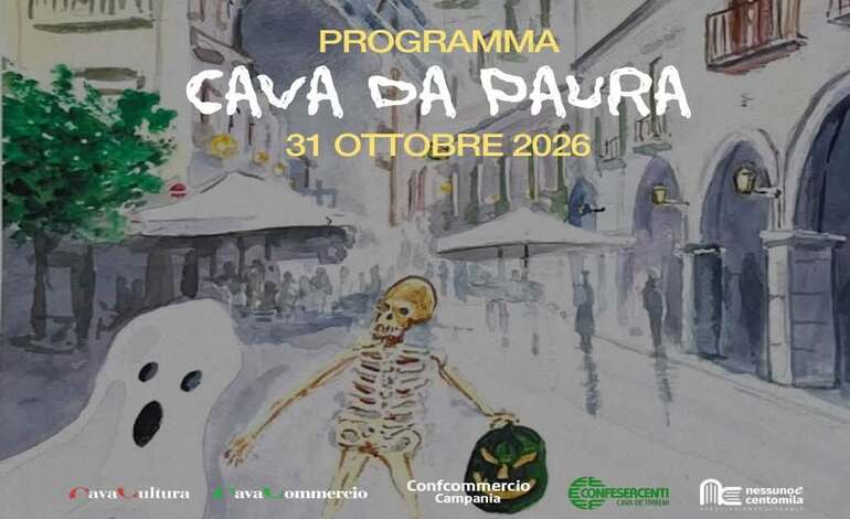 Cava da Paura, una giornata da brividi: ecco il programma degli eventi